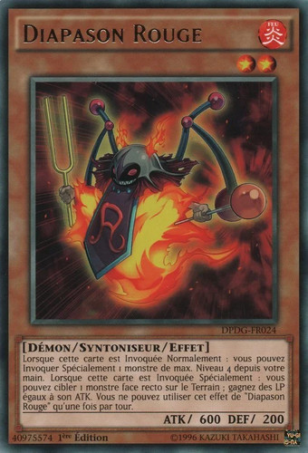 Diapason rouge - yu-gi-oh!,