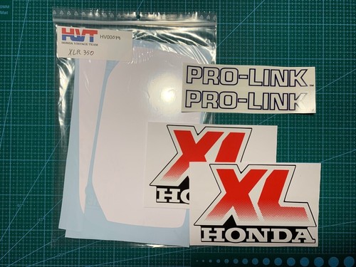 Honda xlr 350 noir stickers - noir,
