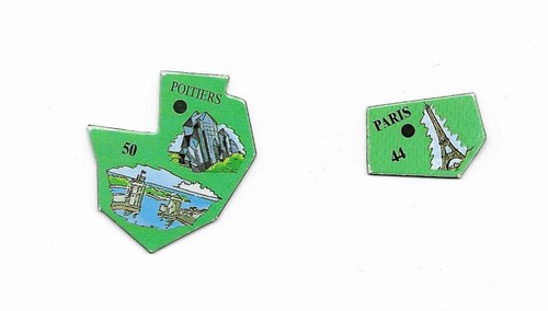 Lot magnets carte d - 2,