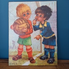 Tableau POULBOT signé Michel