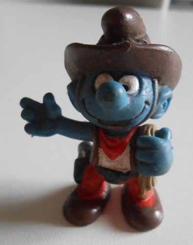 Ancienne figurine schtroumpf - ancienne,