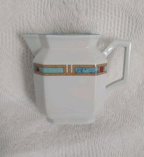 Pot à Crème porcelaine LIMOGES LETANG ET REMY modéle TULUM bleu