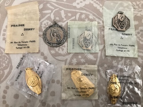 Lot médaille sportive fraisse - lot,