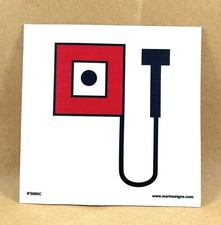 Manuel Manipuler Cellule Point Imo Symbol Signes Adhésif Photo-Luminescent Vinyl