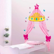 Sticker géant princesse -