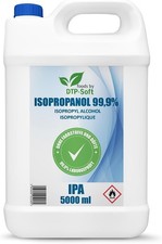 Isopropanol 99,9% 5L | Nettoyant | Alcool isopropylique à haute teneur | IPA dég