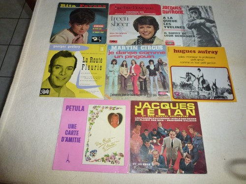Disques tours varietes - disques, 45