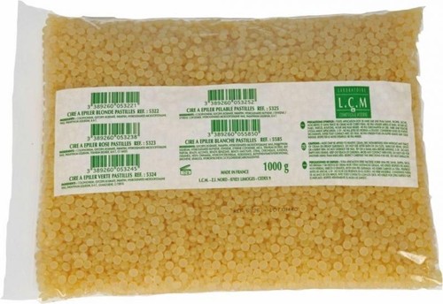 Cire épilation perle jaune - cire,