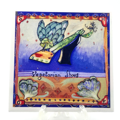 Decorative tile vegetarian - decorative,