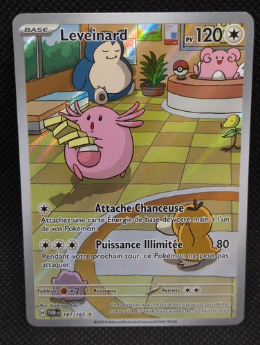 Carte pokemon leveinard - carte,