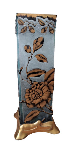 Vase art nouveau - art, verre