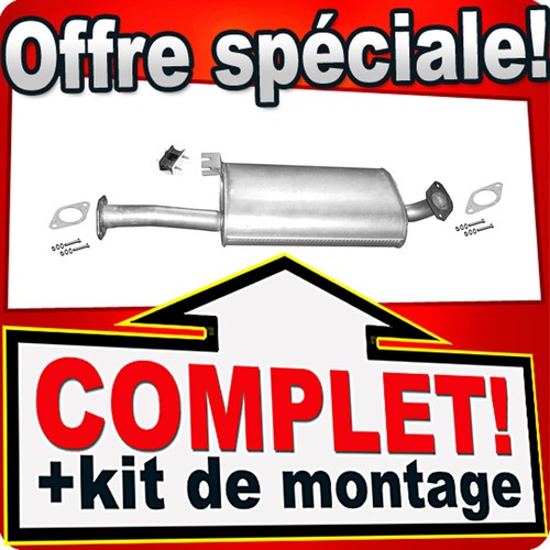 Silencieux intermédiaire pour - silencieux,