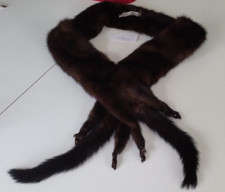 ÉTOLE , ÉCHARPE/COL - VINTAGE  FOURRURE VISON AUTHENTIQUE fourrure Guy Sterquel