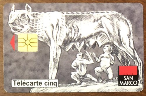 Telecarte san marco louve - 5u,