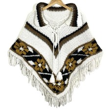 Poncho Crochet Fait Main Style