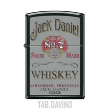 Zippo Briquet Jack Daniels Old NO.7 Brand sour Mash 5284 zippo Original Amérique