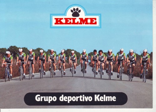 Cyclisme carte equipe - equipe, kelme