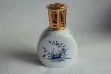 Lampe Berger porcelaine Modèle exclusif 1999 CCLB bleu d'Arras (72526)