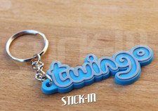 Porte Clés pour Twingo Bleu Keychain Keyrings Llavero Blue Schlüsselring