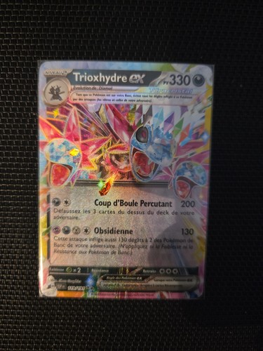 Carte pokemon trioxhydre - carte,