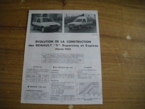 Revue technique des évolution - revue,