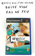 Playstation 2 PS2 VF SingStar Pop Hits EMPTY BOX NO GAME Fast Shipping