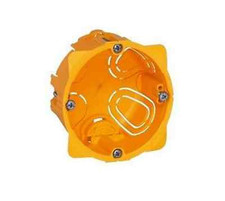 2 Boîtes d'encastrement 40 mm  Batibox 1 poste Legrand 800041 placo