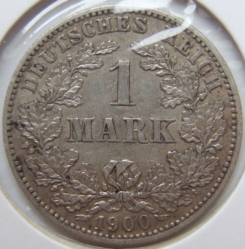 Mark 1900 monnaie argent - mark,
