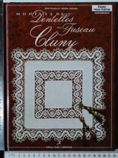MODÈLES DENTELLES FUSEAU CLUNY LIVRE FOURISCOT SALVADOR 1996 TECHNIQUES ARTS