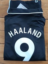 Maillot De Foot taille 12 ans Manchester City 2025/2026 HAALAND 9 noir away