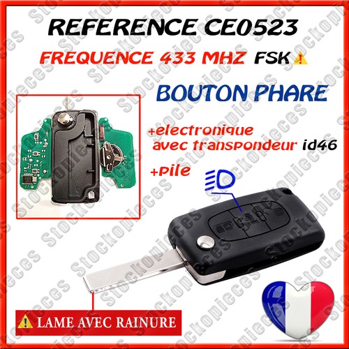 Clé vierge ce0523 fsk c4 - vierge,