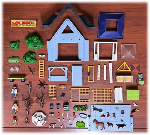 Playmobil veterinary animal - veterinary,