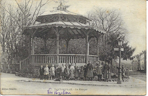 Cpa animée tantonville - animée, le