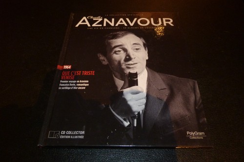 Livre charles aznavour - cd-livre,