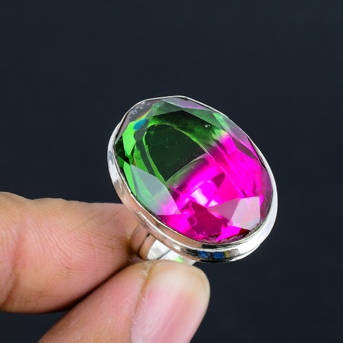 Bague réglable argent - en,