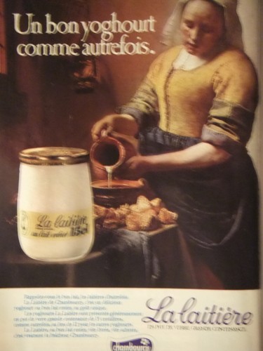 Publicité 1979 laitière - 1979, la