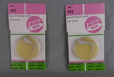 2 x saphirs NOS needles neufs