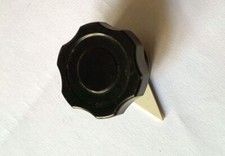 Radio TSF bouton noir bakélite Stockly avec pointeur