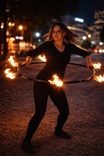 Mèches hula hoop fire - fire,