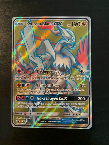 Carte pokémon kyurem blanc - carte,