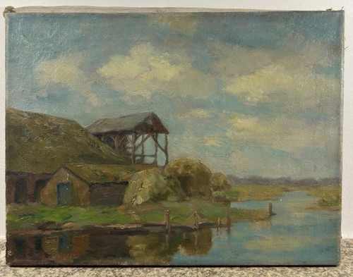 Huile paysage