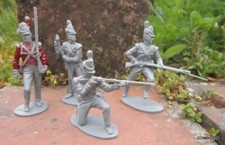 LOT 4 FIGURINES AIRFIX NAPOLEON 1:32 / SOLDATS WATERLOO INFANTERIE ANGLAISE