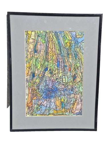 Peinture abstrait moderne - peinture,
