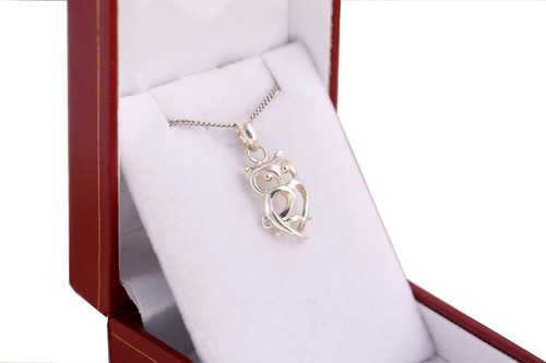 Pendentif hibou creux - , en