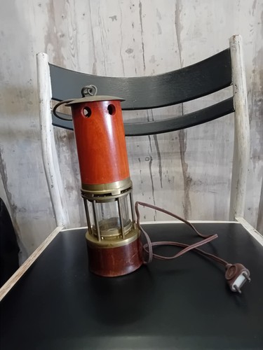 Ancienne lampe mineur - de,