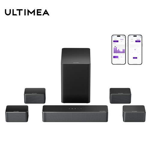 Ultimea 1ch soundbar for tv - 7.1ch,