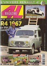 4L MAGAZINE 20 R4 FOURGONNETTE