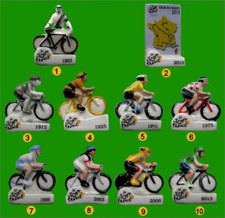 2013 2014 CENTENAIRE DU TOUR DE FRANCE CYCLISME COUREUR VELO FEVE 3D au choix