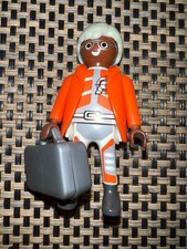 PLAYMOBIL  Agent secret noir espion papy avec sa valise - set 4875