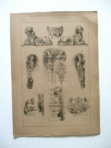 Chromo litho ancienne - litho,